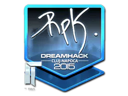 Sticker RpK (Foil) | Cluj-Napoca 2015 - Preço e onde comprar no CS2