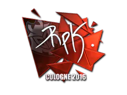 Sticker RpK (Foil) | Cologne 2016 - Preço e onde comprar no CS2