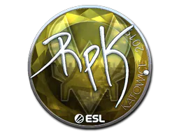 Sticker RpK (Foil) | Katowice 2019 - Preço e onde comprar no CS2