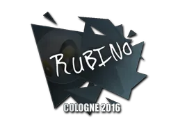 Sticker RUBINO | Cologne 2016 - Preço e onde comprar no CS2