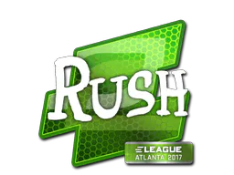 Sticker RUSH | Atlanta 2017 - Preço e onde comprar no CS2