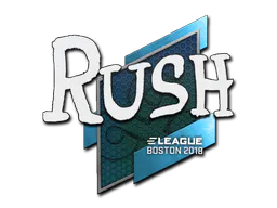 Sticker RUSH | Boston 2018 - Preço e onde comprar no CS2