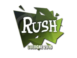 Sticker RUSH | Cologne 2016 - Preço e onde comprar no CS2
