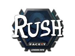 Sticker RUSH | London 2018 - Preço e onde comprar no CS2