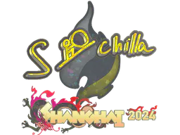 Sticker s-chilla (Glitter) | Shanghai 2024 - Preço e onde comprar no CS2