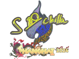 Sticker s-chilla (Holo) | Shanghai 2024 - Preço e onde comprar no CS2