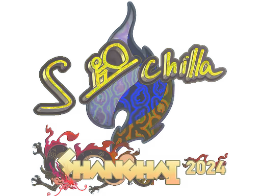 Sticker s-chilla (Holo) | Shanghai 2024 - Preço e onde comprar no CS2