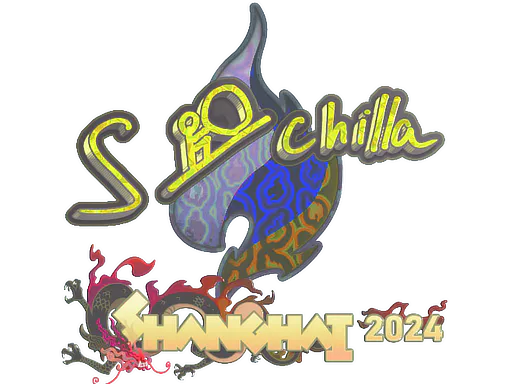Sticker s-chilla (Holo) | Shanghai 2024 - Preço e onde comprar no CS2