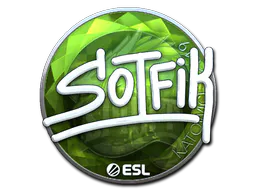 Sticker S0tF1k (Foil) | Katowice 2019 - Preço e onde comprar no CS2