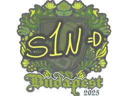 Sticker s1n | Budapest 2025 - Preço e onde comprar no CS2