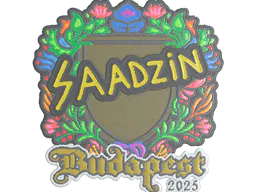 Sticker saadzin (Embroidered) | Budapest 2025 - Preço e onde comprar no CS2