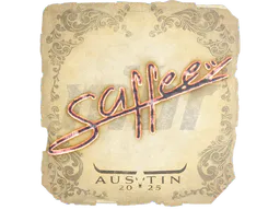 Sticker saffee | Austin 2025 - Preço e onde comprar no CS2