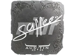 Sticker saffee (Foil) | Austin 2025 - Preço e onde comprar no CS2