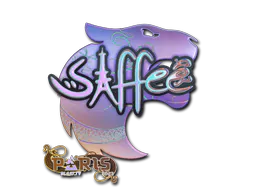 Sticker saffee (Holo) | Paris 2023 - Preço e onde comprar no CS2