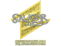 Sticker salazar (Glitter) | Copenhagen 2024 - Preço e onde comprar no CS2