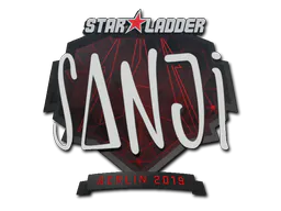 Sticker SANJI | Berlin 2019 - Preço e onde comprar no CS2
