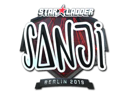 Sticker SANJI (Foil) | Berlin 2019 - Preço e onde comprar no CS2