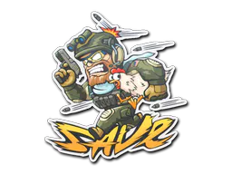Sticker Save Me - Preço e onde comprar no CS2