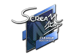 Sticker ScreaM | Boston 2018 - Preço e onde comprar no CS2