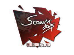 Sticker ScreaM | Cologne 2016 - Preço e onde comprar no CS2