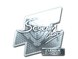 Sticker ScreaM (Foil) | Atlanta 2017 - Preço e onde comprar no CS2