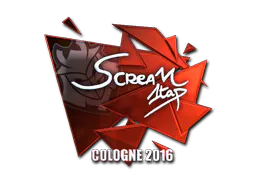 Sticker ScreaM (Foil) | Cologne 2016 - Preço e onde comprar no CS2