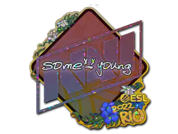 Sticker sdy (Glitter) | Rio 2022 - Preço e onde comprar no CS2