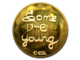 Sticker sdy (Gold) | Katowice 2019 - Preço e onde comprar no CS2