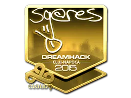 Sticker seang@res (Gold) | Cluj-Napoca 2015 - Preço e onde comprar no CS2