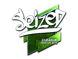 Sticker seized (Foil) | Boston 2018 - Preço e onde comprar no CS2