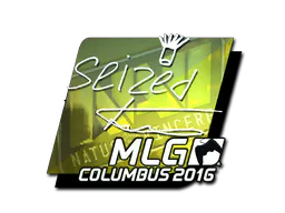 Sticker seized (Foil) | MLG Columbus 2016 - Preço e onde comprar no CS2