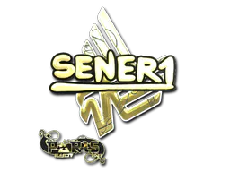 Sticker SENER1 (Gold) | Paris 2023 - Preço e onde comprar no CS2