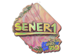 Sticker SENER1 (Holo) | Rio 2022 - Preço e onde comprar no CS2