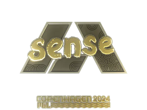 Sticker sense (Gold) | Copenhagen 2024 - Preço e onde comprar no CS2