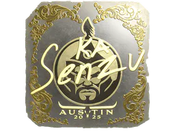 Sticker Senzu (Gold) | Austin 2025 - Preço e onde comprar no CS2
