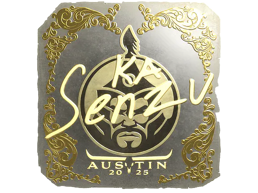 Sticker Senzu (Gold) | Austin 2025 - Preço e onde comprar no CS2
