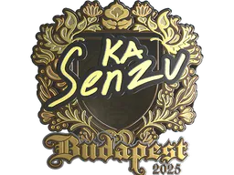 Sticker Senzu (Gold) | Budapest 2025 - Preço e onde comprar no CS2