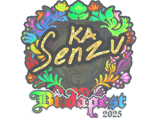 Sticker Senzu (Holo) | Budapest 2025 - Preço e onde comprar no CS2