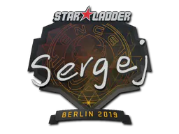 Sticker sergej | Berlin 2019 - Preço e onde comprar no CS2