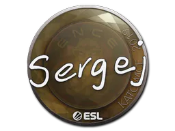 Sticker sergej | Katowice 2019 - Preço e onde comprar no CS2
