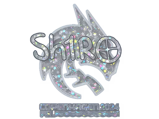 Sticker sh1ro (Glitter) | Copenhagen 2024 - Preço e onde comprar no CS2