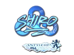 Sticker sh1ro (Holo) | Antwerp 2022 - Preço e onde comprar no CS2