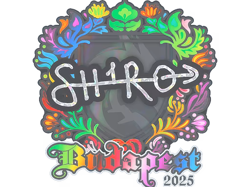 Sticker sh1ro (Holo) | Budapest 2025 - Preço e onde comprar no CS2