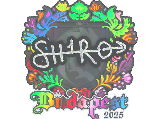 Sticker sh1ro (Holo) | Budapest 2025 - Preço e onde comprar no CS2
