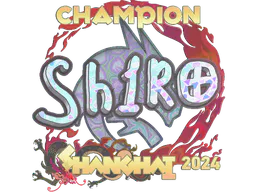 Sticker sh1ro (Holo, Champion) | Shanghai 2024 - Preço e onde comprar no CS2
