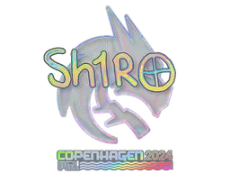 Sticker sh1ro (Holo) | Copenhagen 2024 - Preço e onde comprar no CS2