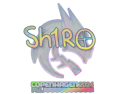 Sticker sh1ro (Holo) | Copenhagen 2024 - Preço e onde comprar no CS2