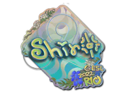 Sticker sh1ro (Holo) | Rio 2022 - Preço e onde comprar no CS2
