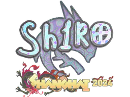 Sticker sh1ro (Holo) | Shanghai 2024 - Preço e onde comprar no CS2