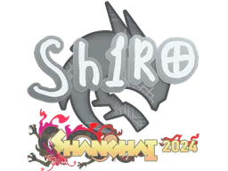 Sticker sh1ro | Shanghai 2024 - Preço e onde comprar no CS2
